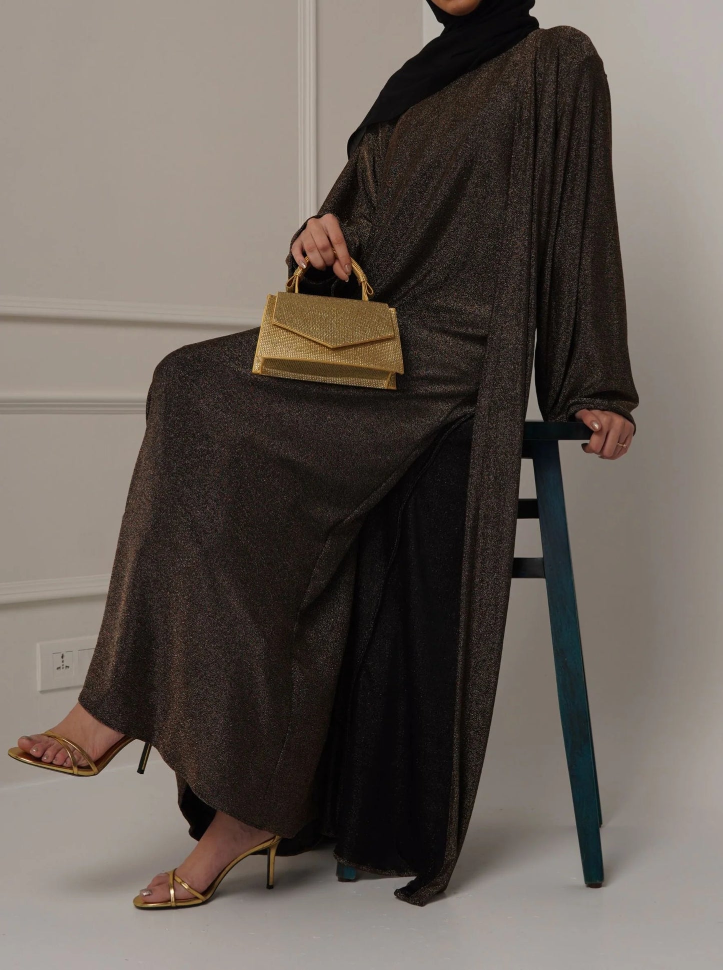 ELIZA LUXURY ABAYA - COPPER