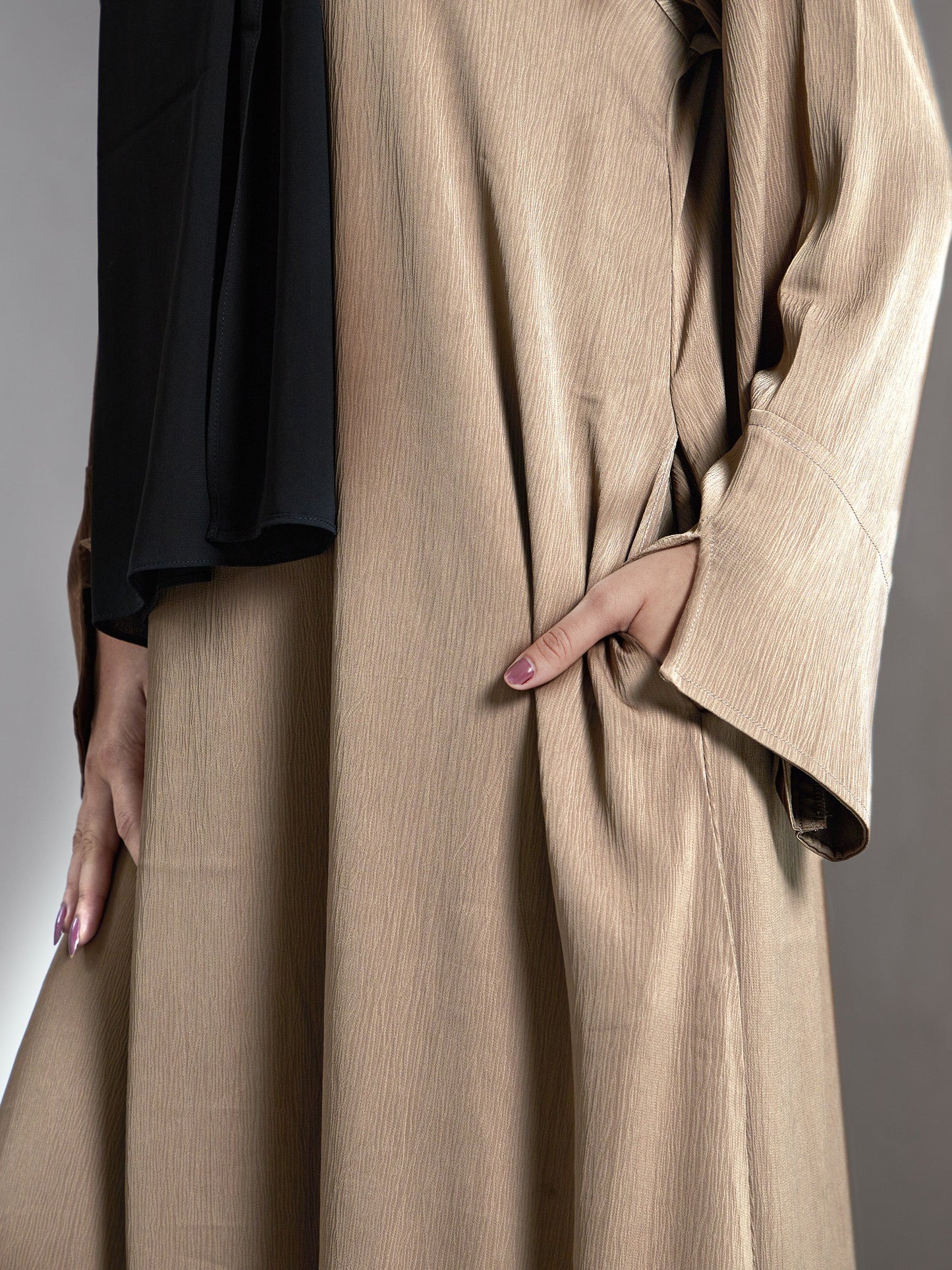 HEATHER ABAYA - BEIGE