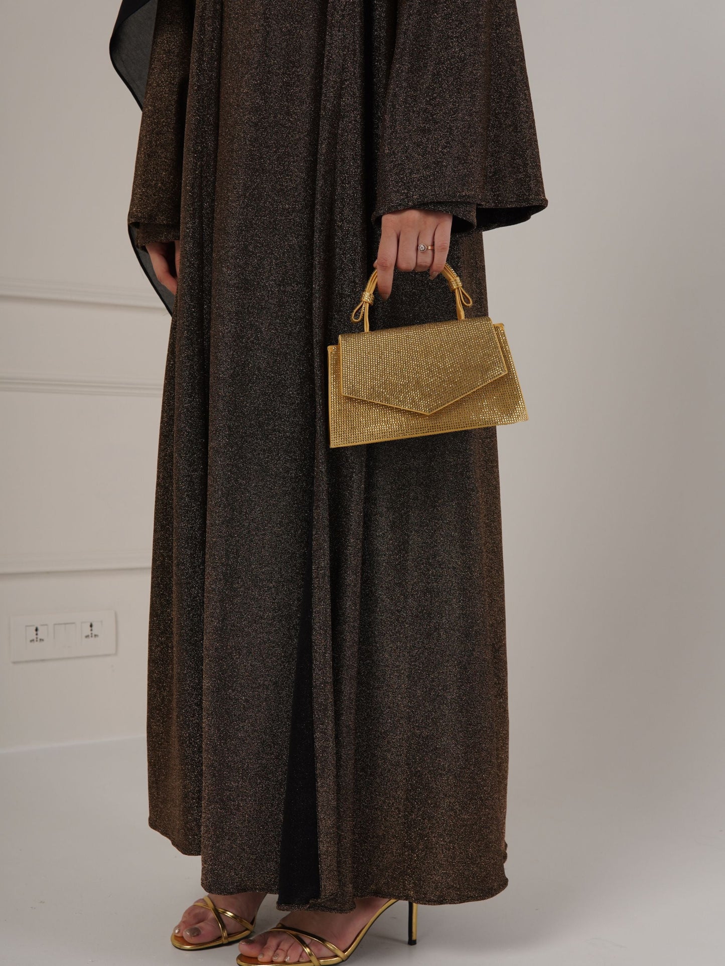 ELIZA LUXURY ABAYA - COPPER