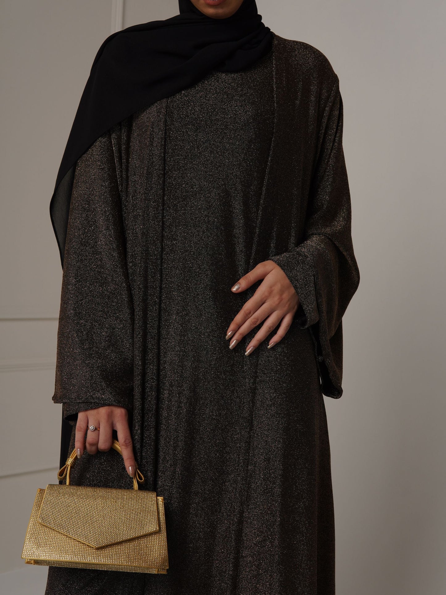 ELIZA LUXURY ABAYA - COPPER