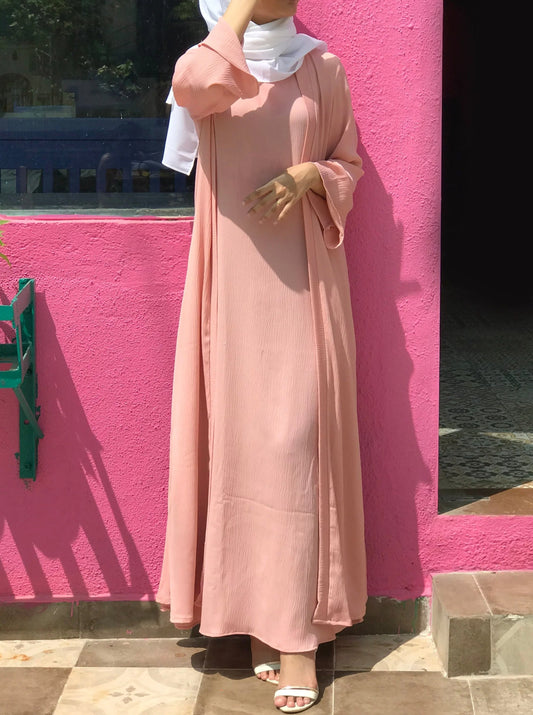 PETAL TWO-PIECE ABAYA